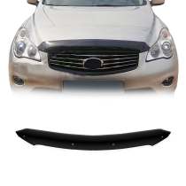 2008-2013 Infiniti EX35 EX37 Front Bug Shield Hood Deflector 1 Pc Smoke
