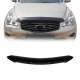2008-2013 Infiniti EX35 EX37 Front Bug Shield Hood Deflector 1 Pc Smoke