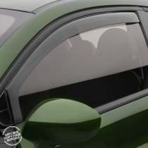 2011-2019 Ford Fiesta Window Visor Vent Rain Deflector 2Pcs Smoke