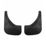 2012-2016 Fiat 500 Mud Guards Splash Mud Flaps Black 2 Pcs