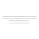 2022-2024 VW Golf R/ GTI Car Side Door Streamer Guard Trim Stainless Steel 4x