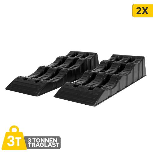 Multi-Level Ramps RV Trailer Camper Car Wheel Chocks / Stabilizer 2 pcs