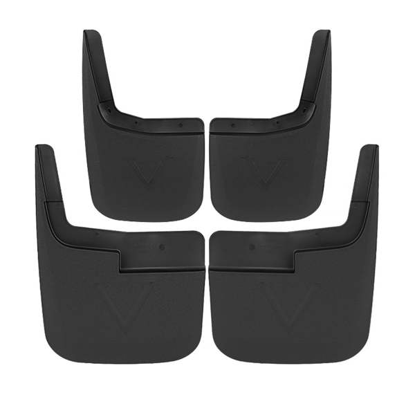 2015-2018 Ford F-20150 Front &Rear Mud Flap Splash Guards Models w/out Wheel Lip