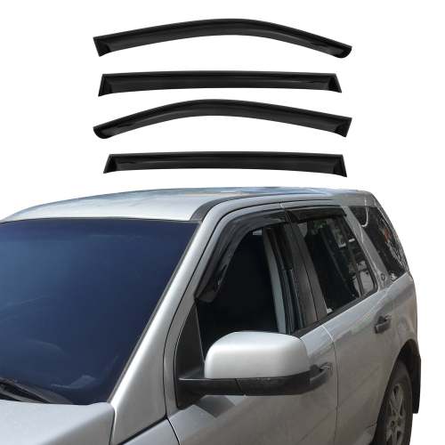 2019-2024 Subaru Forester Window Visor Vent Rain Deflector 4Pcs Smoke