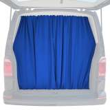 Chevrolet Express Trunk Tailgate Curtains Blue 2 Privacy Curtains