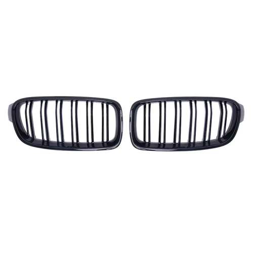 2013-2017 BMW 4 Series F32/33/36 M-Tech M-Tech Style Front Kidney Grille Gloss Black