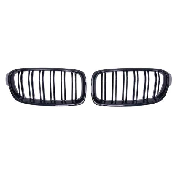 2013-2017 BMW 4 Series F32/33/36 M-Tech M-Tech Style Front Kidney Grille Gloss Black