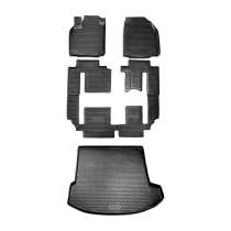 2007-2015 Mazda CX-9 Floor Mats & Cargo Liner Full Set All Weather Black