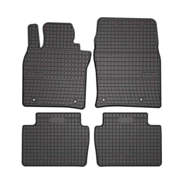 2020-2025 Mazda CX-30 Floor Mats Liners Full Set All Weather Rubber Black