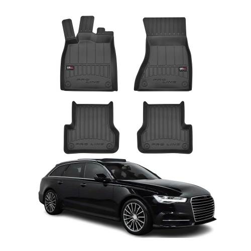 2012-2018 Audi A6 Sedan Premium Floor Mats Liners Full Set All Weather Heavy Duty