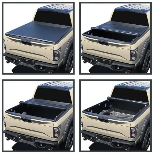 2019-2022 Chevy Silverado/GMC Sierra 1500/2500 6.6ft Roll Up Tonneau Cover
