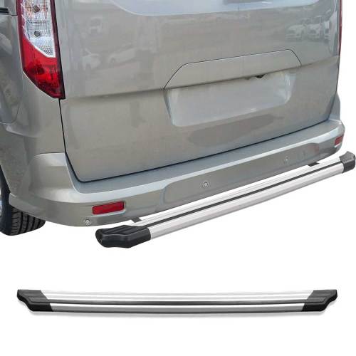 2002-2009 Ford Transit Connect Rear Bumper Step Guard Protector Silver 1 Pc