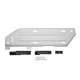 RIVAL Aluminum Fuel Tank Skid Plate 2024-2025 Toyota Land Cruiser | 2024-2025 Lexus GX550