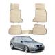 2004-2010 BMW 5 Series E60 E61 Sedan Touring Floor Mats Liners Full Set All Weather Beige