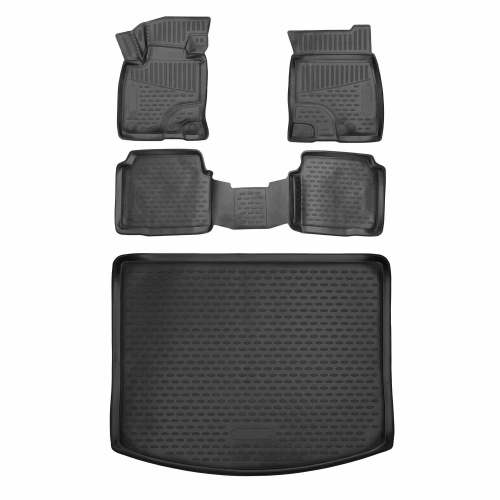 2020-2025 Lincoln Corsair Floor Mats & Cargo Liner Full Set Black