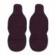 Land Rover Antiperspirant Front Seat Cover Pads Black Red 2 Pcs
