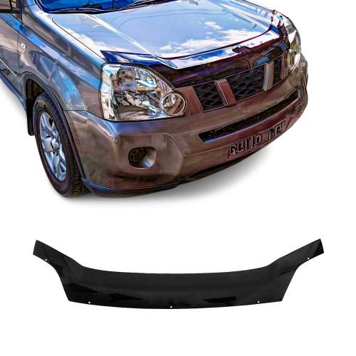 2008-2013 Nissan Rogue Front Bug Shield Hood Deflector 1 Pc Smoke