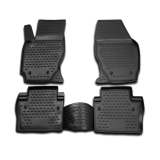 2008-2016 Volvo XC70 Floor Mats Liners Full Set All Weather Black
