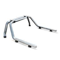 2010-2020 VW Amarok Sport Bar Truck Bed Chase Roll Bar Stainless Steel Silver 1Pc