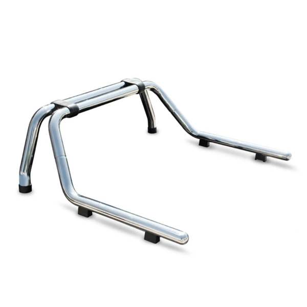 2010-2020 VW Amarok Sport Bar Truck Bed Chase Roll Bar Stainless Steel Silver 1Pc