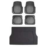 2000-2024 Chevrolet Malibu Semi-Custom fit Floor Mats & Cargo Liner Black