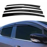 2012-2014 Volkswagen Passat Sedan Window Visor Vent Rain Deflector 4Pcs Smoke