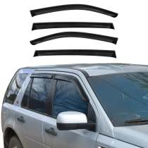2009-2017 Audi Q5 8R Window Visor Vent Rain Deflector 4Pcs Smoke