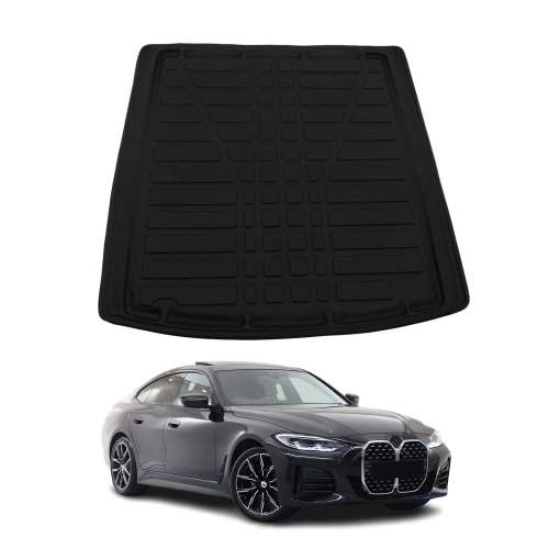 2022-2025 BMW 4 Series G26 Gran Coupe Cargo Liner Trunk Mat All Weather Black