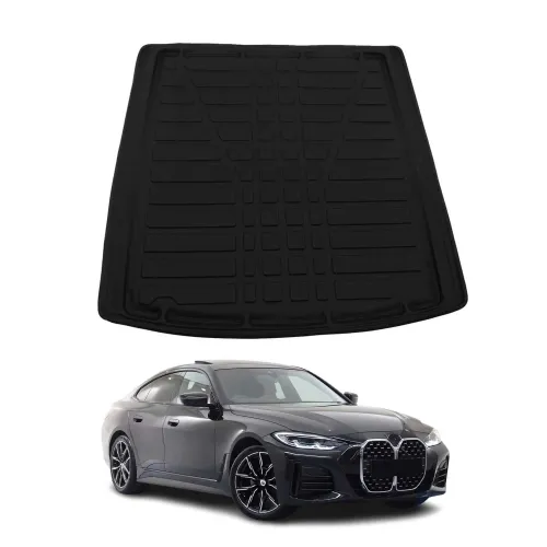 2022-2025 BMW 4 Series G26 Gran Coupe Cargo Liner Trunk Mat All Weather Black