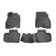 2011-2017 Nissan Leaf Floor Mats Liners Full Set All Weather Black
