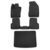 2015-2023 Jeep Renegade Floor Mats & Cargo Liner Full Set All Weather Black