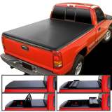 1999-2007 Chevy Silverado / GMC Sierra 6'6 Bed Soft Quad-Fold Tonneau Cover