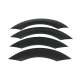 2019-2025 Mercedes Sprinter W907 910 Fender Flares Wheel Protector Black 4x