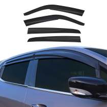 1998-2006 VW Golf Mk4 Window Visor Vent Rain Deflector 4Pcs Smoke