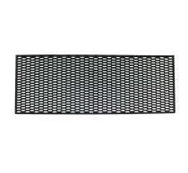 28.74 x 8.26” Trimmable Black ABS Plastic Honeycomb Mesh Grill Spoiler Bumper