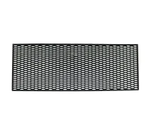 28.74 x 8.26” Trimmable Black ABS Plastic Honeycomb Mesh Grill Spoiler Bumper
