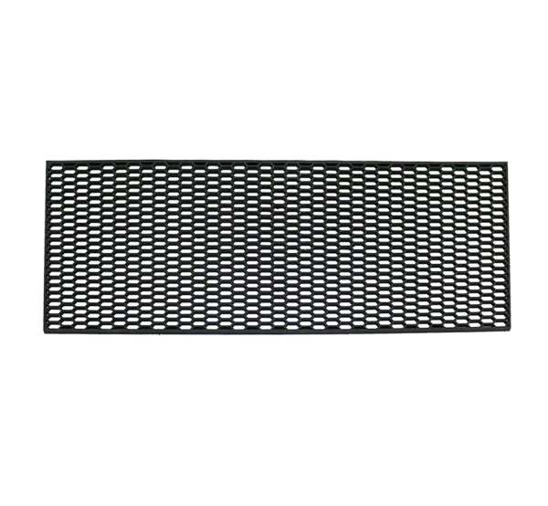 28.74 x 8.26” Trimmable Black ABS Plastic Honeycomb Mesh Grill Spoiler Bumper