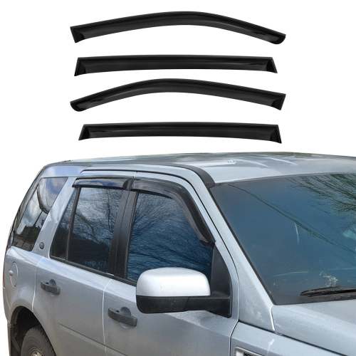 2011-2018 Nissan Juke Window Visor Vent Rain Deflector 4Pcs Smoke