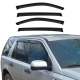 2011-2018 Nissan Juke Window Visor Vent Rain Deflector 4Pcs Smoke