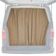 Chevrolet Astro Trunk Tailgate Curtains Beige 2 Privacy Curtains