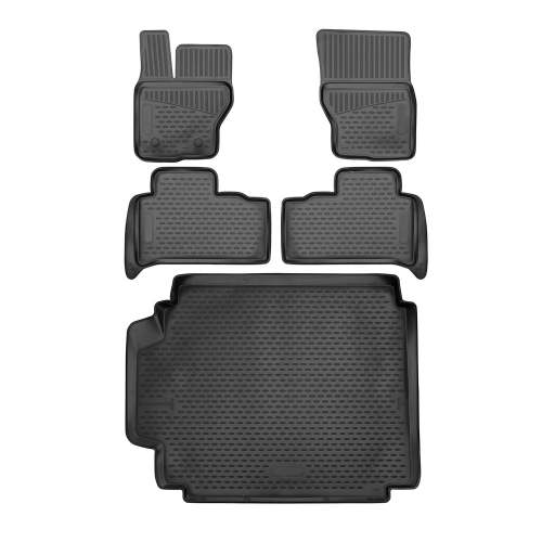 2017-2025 Land Rover Discovery Floor Mats & Cargo Liner Full Set Black
