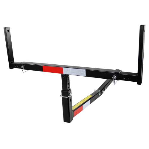 Universal Black Steel Adjustable Truck Bed 2 Hitch Extender