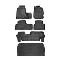 2018-2025 Honda Odyssey Floor Mats & Cargo Liner Full Set All Weather Black