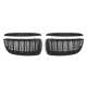 2005-2008 BMW 3 Series E90 E91 E92 E93 Pre-FL Front Kidney Grille M4 Style Gloss Black Dual Slat