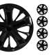 Hawaii Hub Caps Wheel Cover 15 Black Full Set 4 pcs.