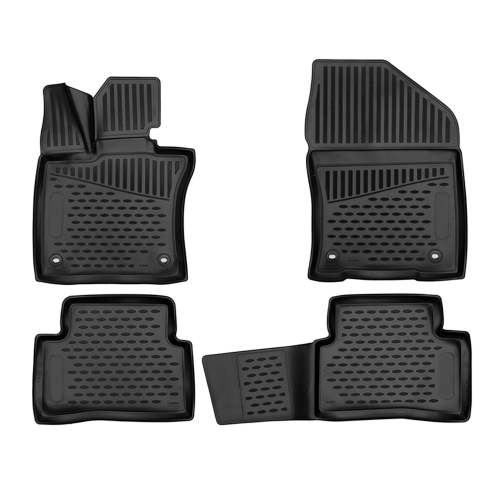 2019-2025 Lexus UX200 UX250h Floor Mats Liners Full Set All Weather Black