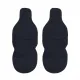 Jeep Antiperspirant Front Seat Cover Pads Black Grey 2 Pcs