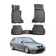 2004-2010 BMW 5 Series E60 E61 Sedan Touring Floor Mats Liners Full Set All Weather Black
