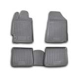 2007-2011 Toyota Camry Floor Mats Liners Full Set All Weather Gray