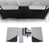 2019-2025 Mercedes Sprinter W907 910 Magnetic Curtains UV Protection 3 Pcs